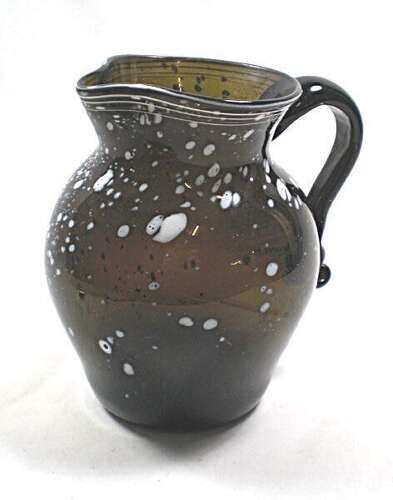 A Wrockwardine Wood bottle glass jug, English circa 1780