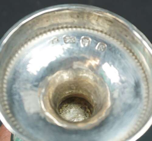 A silver sugar sifter, Hester Bateman London 1787